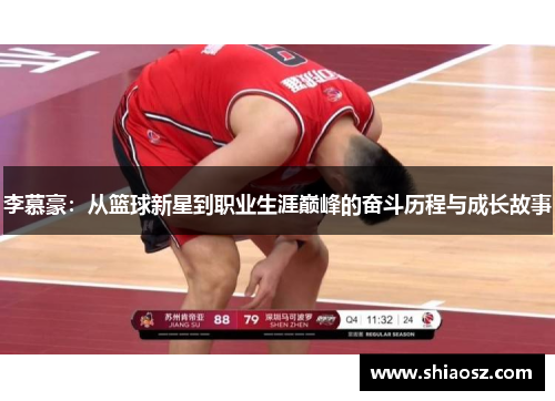 李慕豪：从篮球新星到职业生涯巅峰的奋斗历程与成长故事